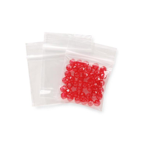 Bags - Reclosable Poly - 1.75 x 1.75 inches - 100 pieces