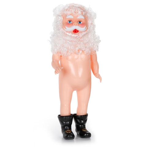 Santa Doll - Plastic - 13 inches