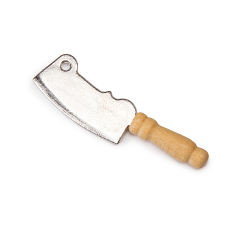 Timeless Minis™ - Meat Cleaver with Hanging Hole - .5 x 2 inches