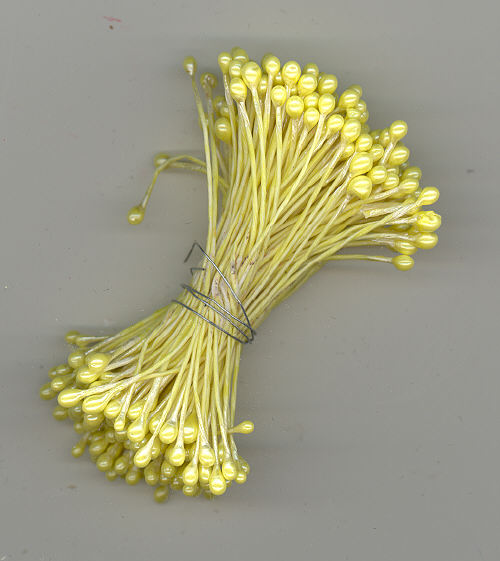 Stamen - Yellow Pearl - 144 Pieces