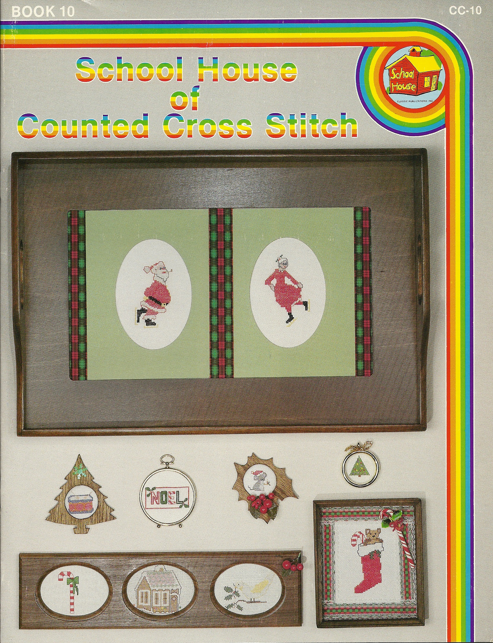School House of Counted Cross Stitch  Book 10
