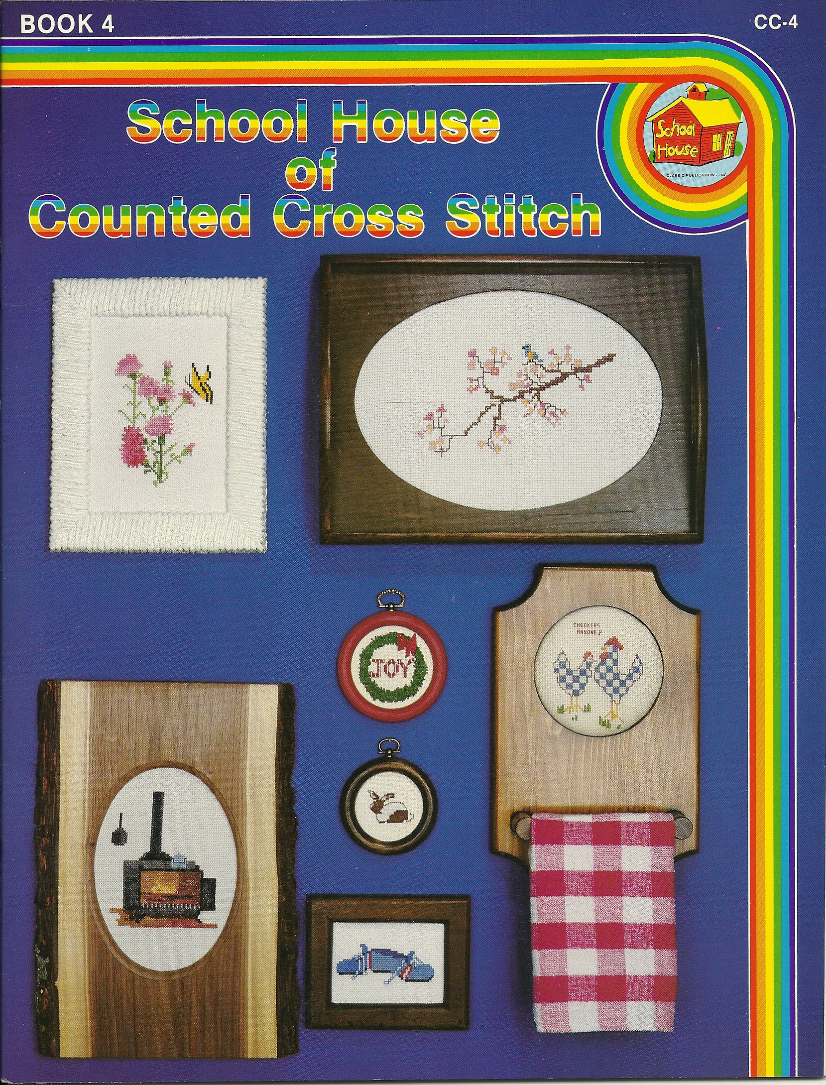 School House of Counted Cross Stitch  Book 4