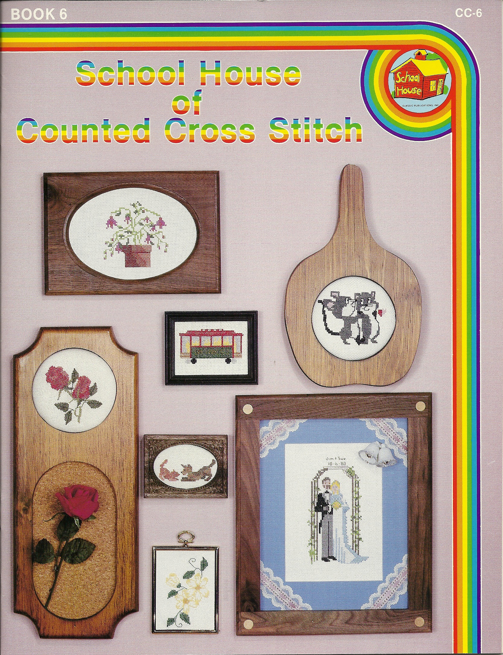 School House of Counted Cross Stitch  Book 6