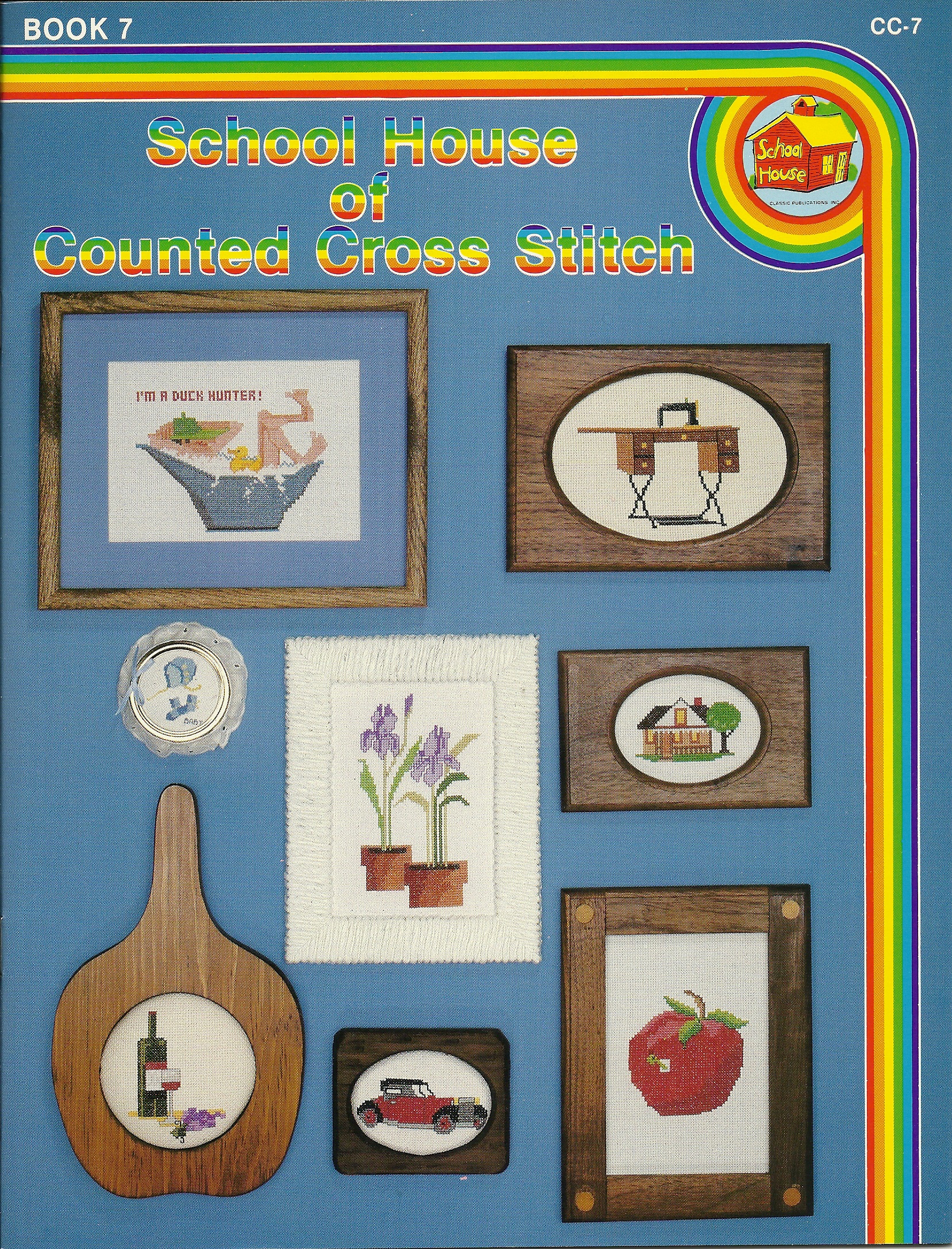 School House of Counted Cross Stitch  Book 7