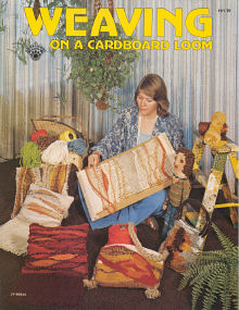 Weaving On A Cardboard Loom